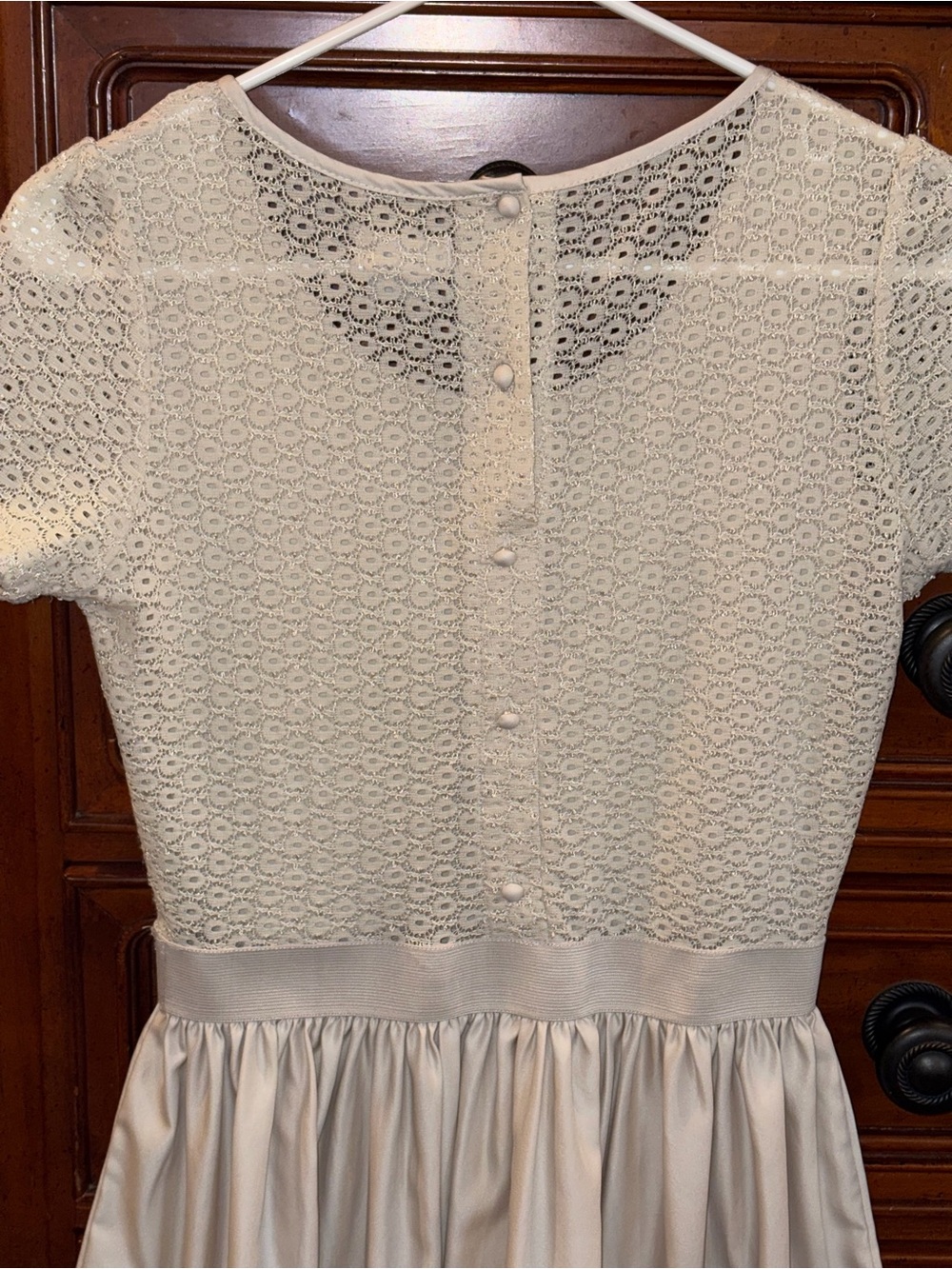 Cooperative Cream Lace Fit & Flare Dress Size M - Picture 3 of 8